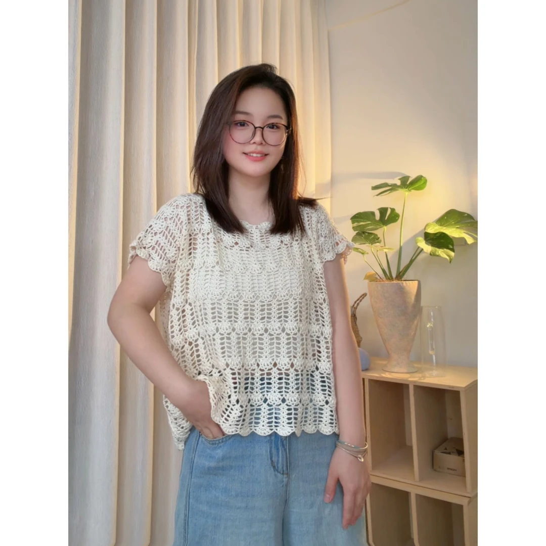 小葡萄【冰淇淋】九色鹿【野蚕曦光】野蚕丝手工编织毛线材料包40g/团