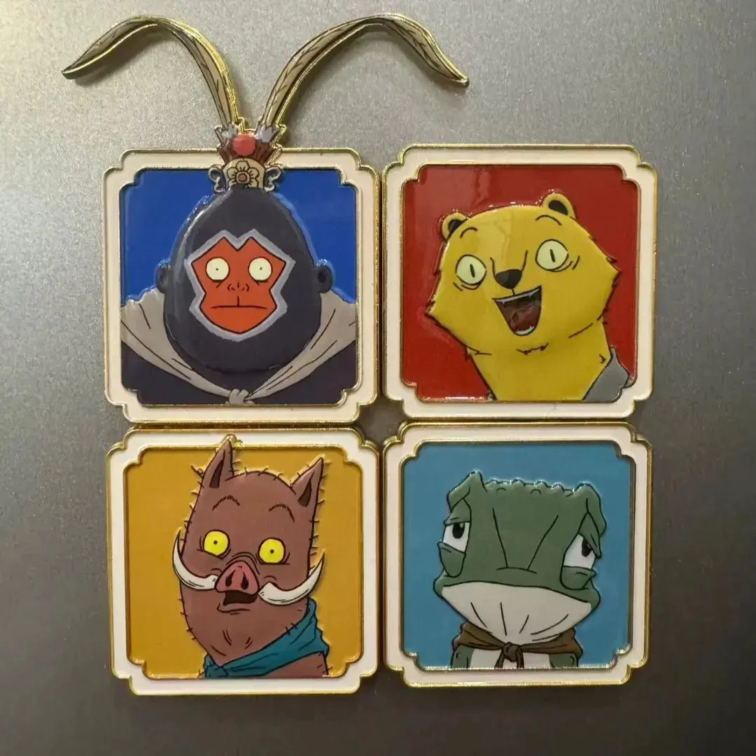 【曲奇】浪浪小妖怪冰箱贴挂件装饰送人可爱用品