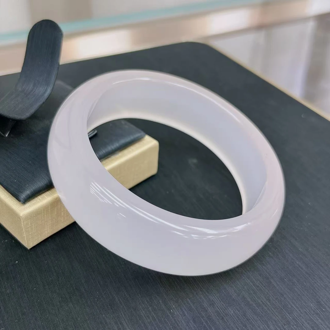 非金属树脂手镯 七七甄选高端气质透蜜白变色树脂手镯时尚Q101