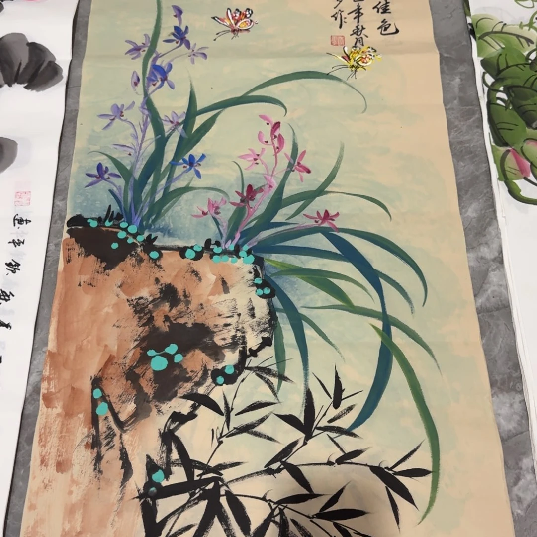 国画会娟艺术馆直播间