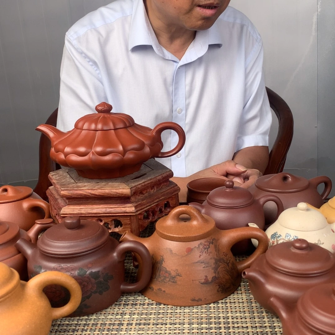 用***6紫砂茶壶宜兴紫砂壶茶壶原矿紫砂壶
