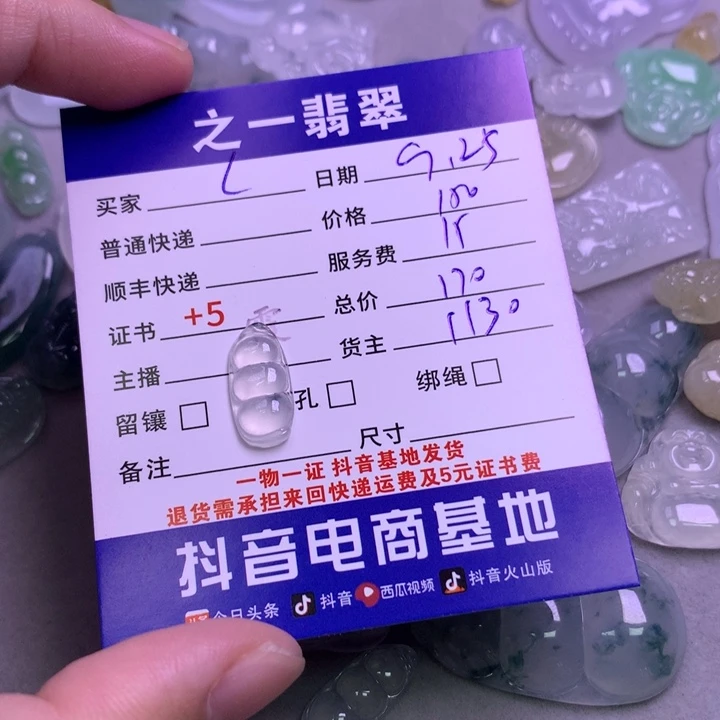 颈饰未镶嵌翡翠c****e
