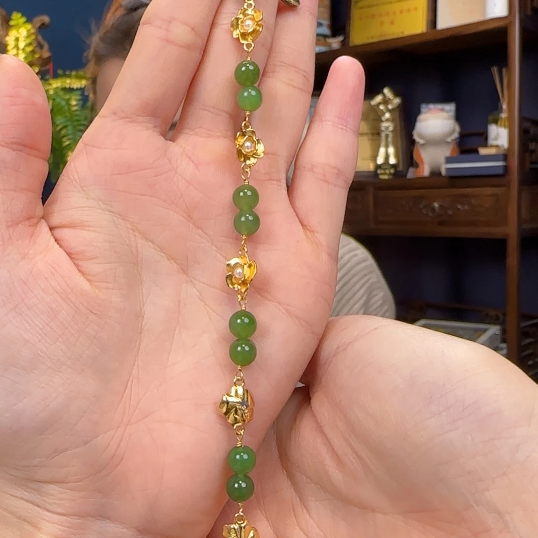 和田玉手链未镶嵌11111111