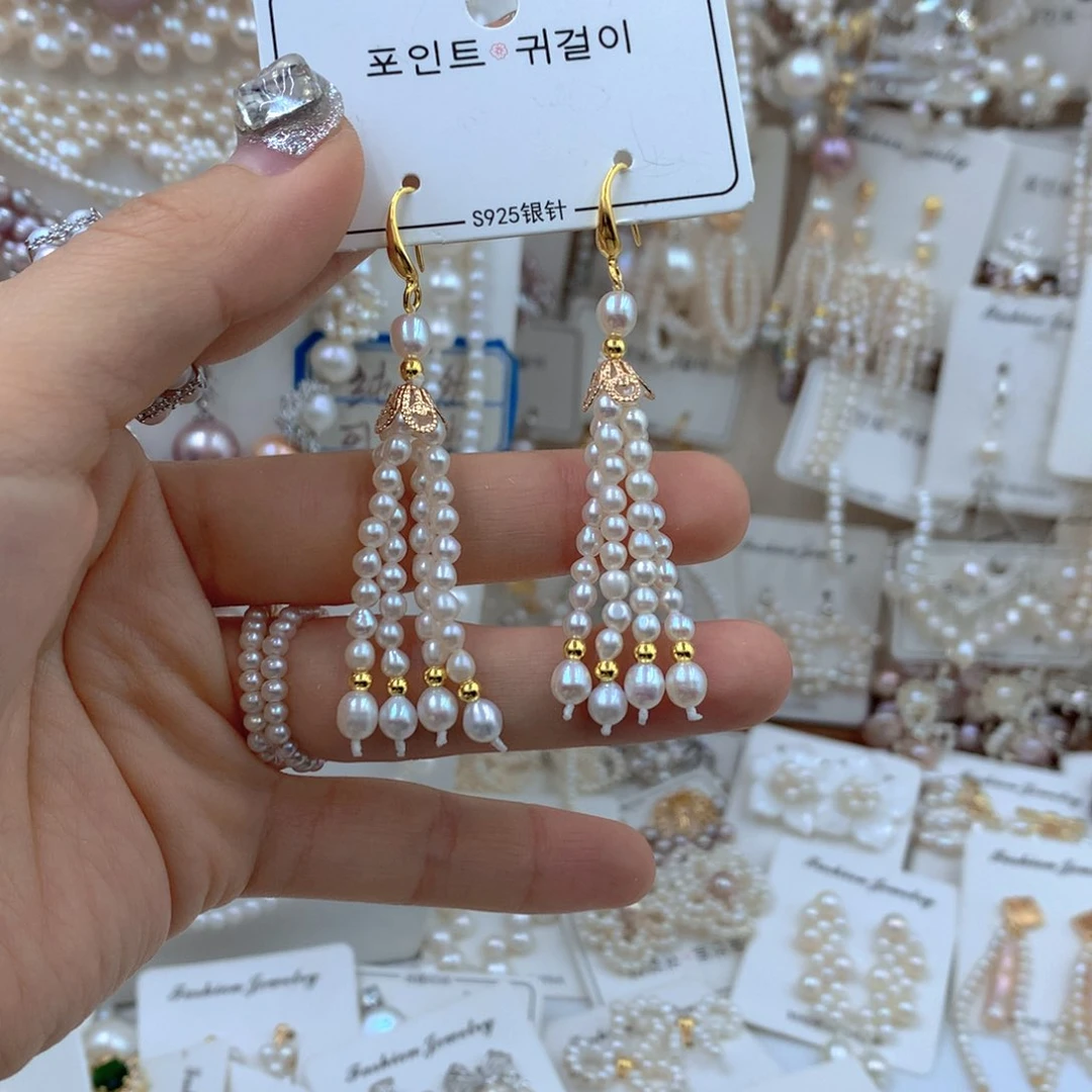 颈饰合金淡水珍珠