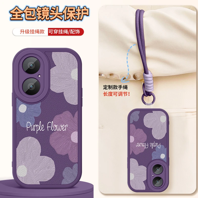 适用华为畅享80手机壳新款畅享80小羊皮软壳镜头全包畅想80防摔保