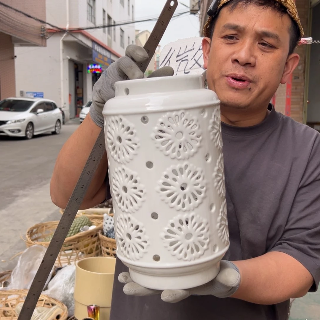 摆件100 号高中低温陶瓷工艺瓶（部分微瑕）