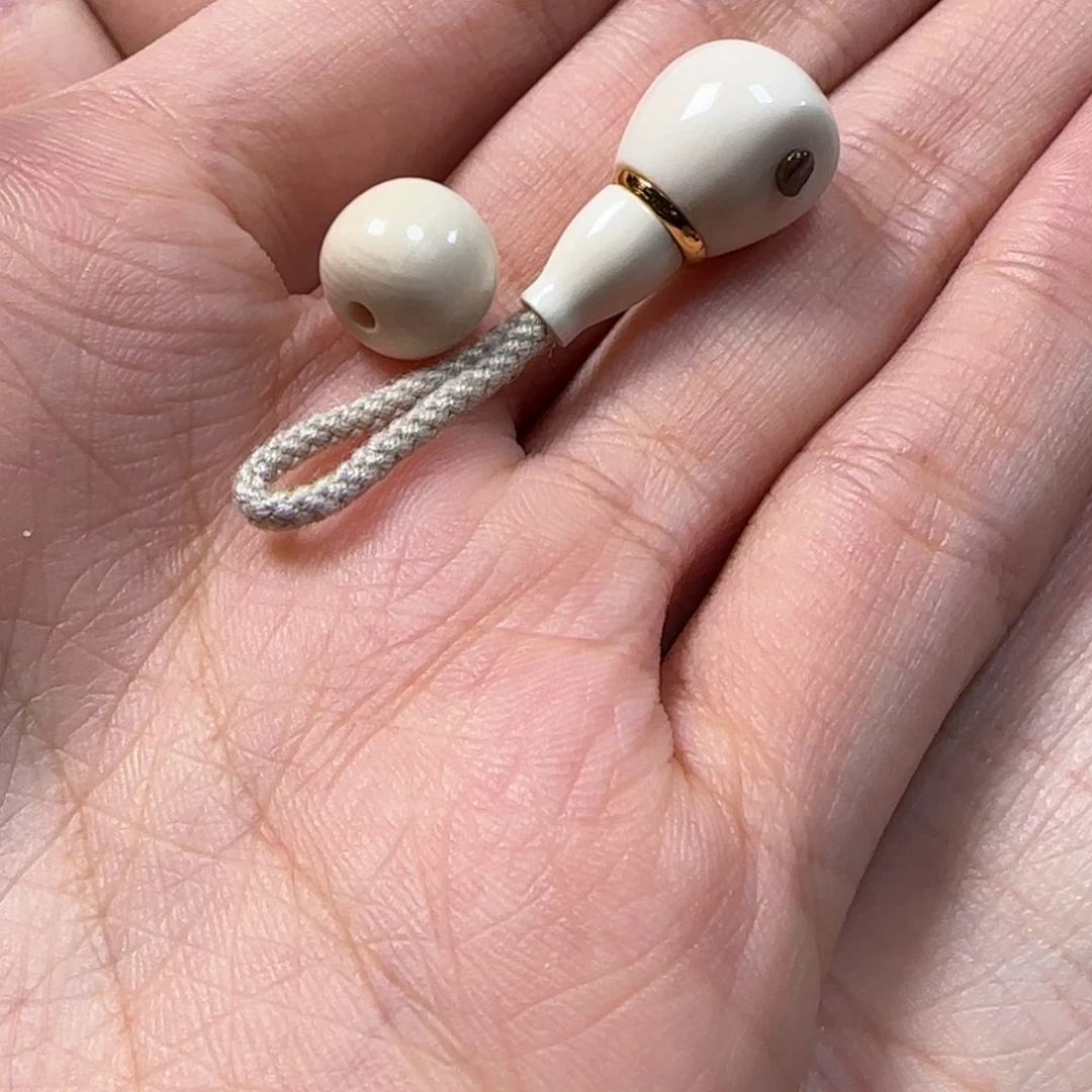 吊坠柏香籽/百香籽猛犸全品10mm腰带三通，10mm老型珠