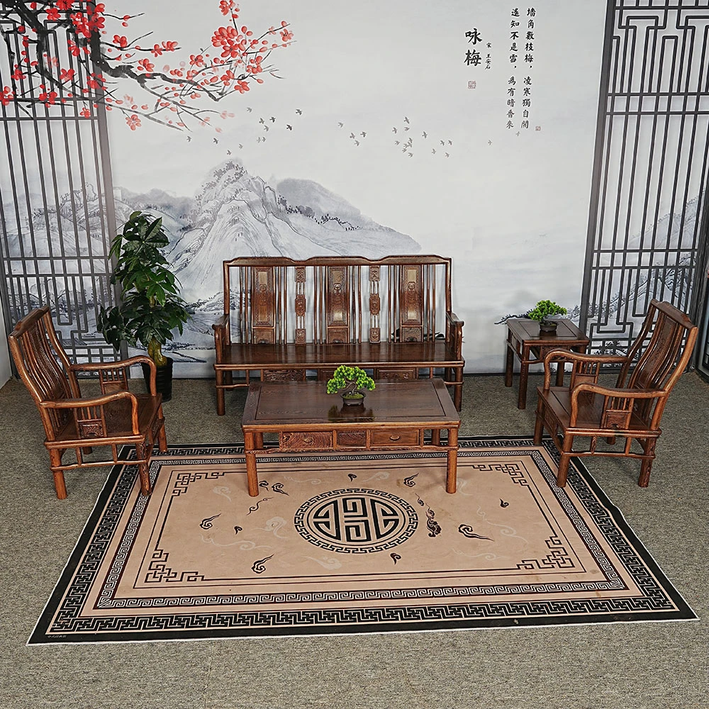 国标鸡翅木明氏沙发998