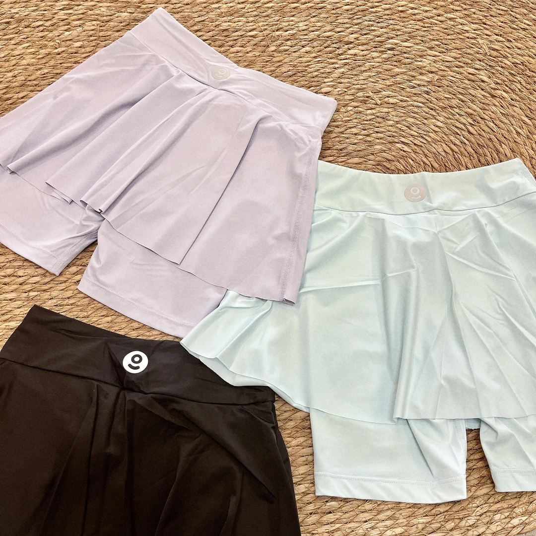 儿童夏款假两件裙裤