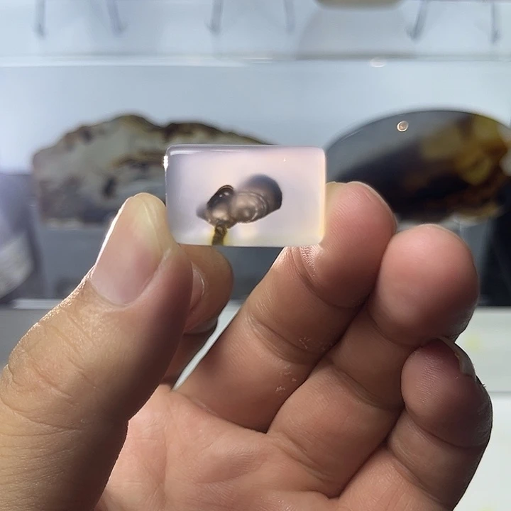 玛瑙/玉髓未镶嵌吊坠(不含链)