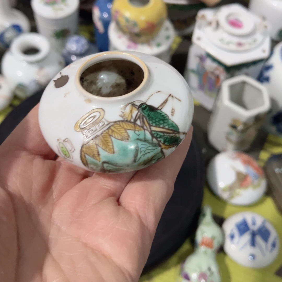 碟一个罐一个一个