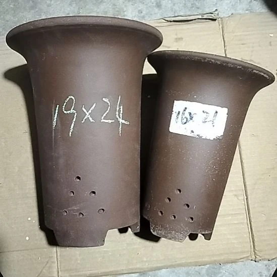 紫砂兰花盆两个紫砂