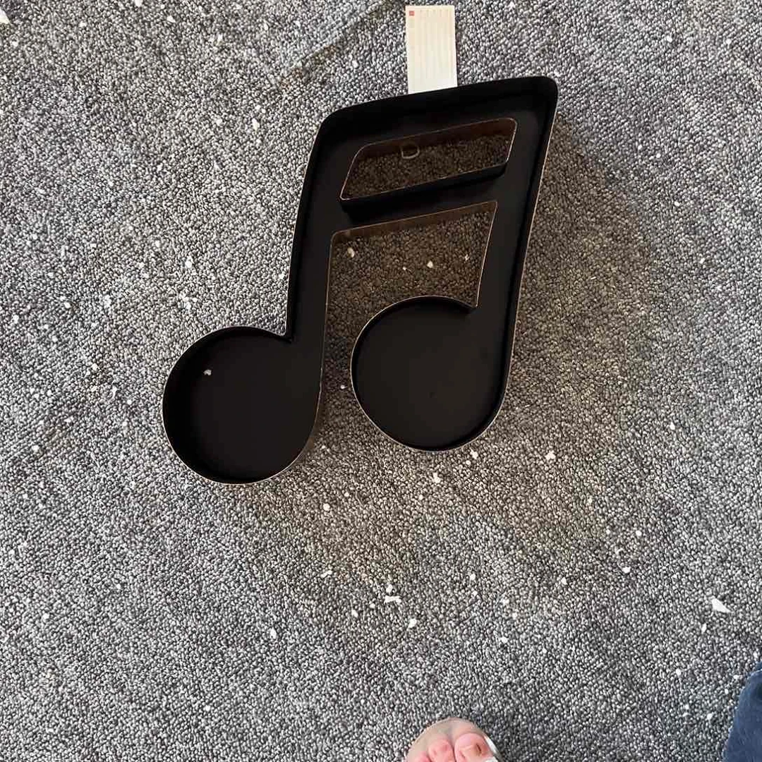 合成树脂大号音符壁挂一件包邮