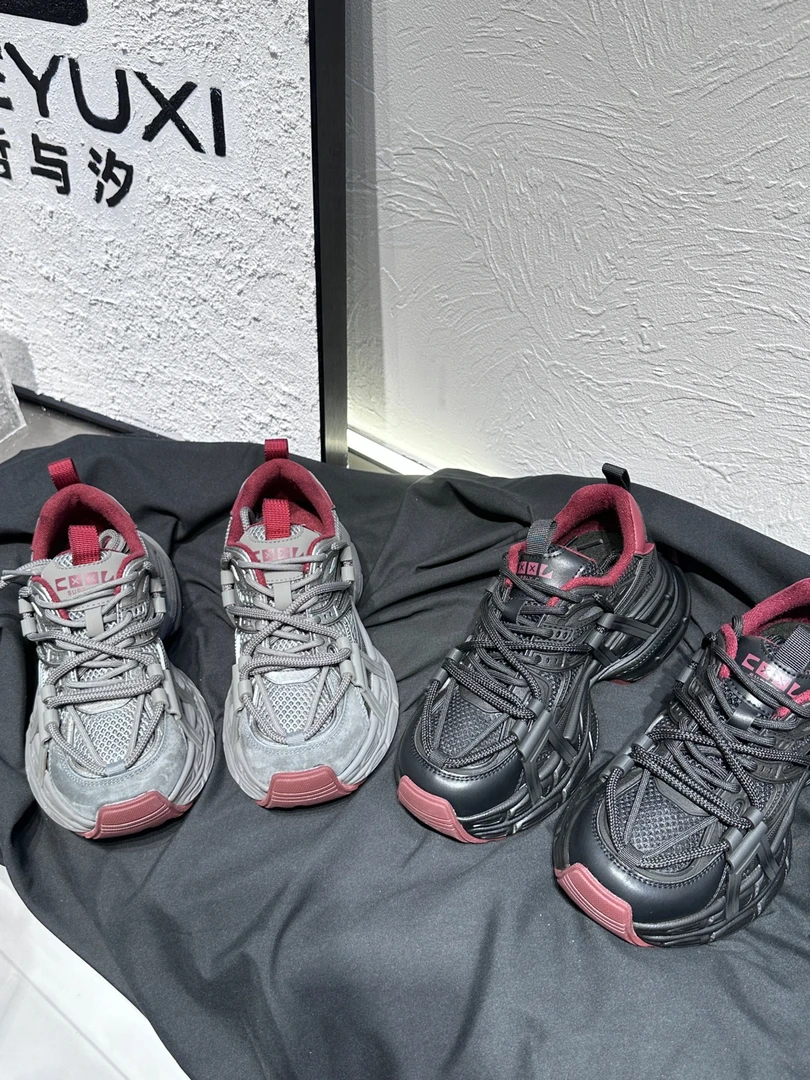 时尚老爹鞋女厚底显瘦休闲运动老爹鞋