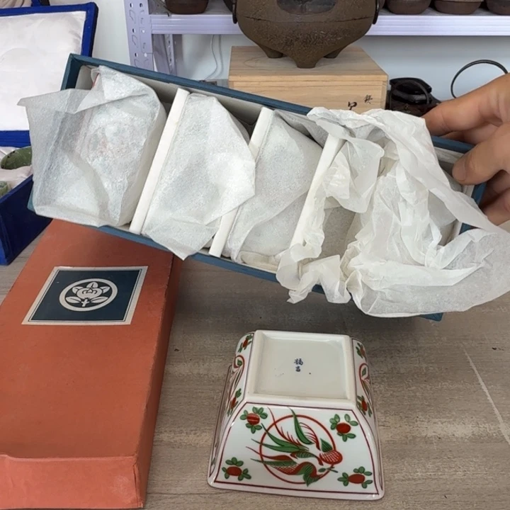 瓷片茶道具工艺品