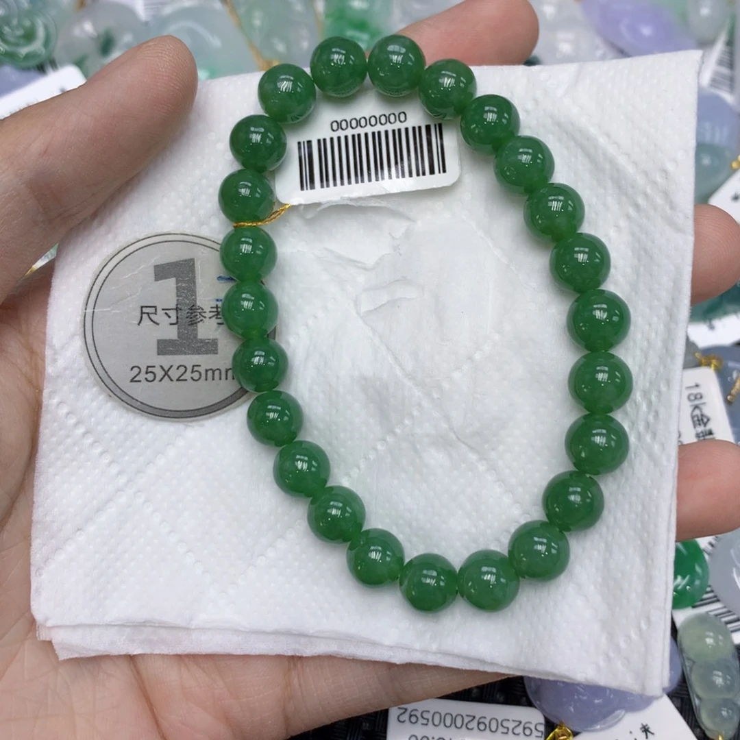 翡翠未镶嵌手串1111111111111