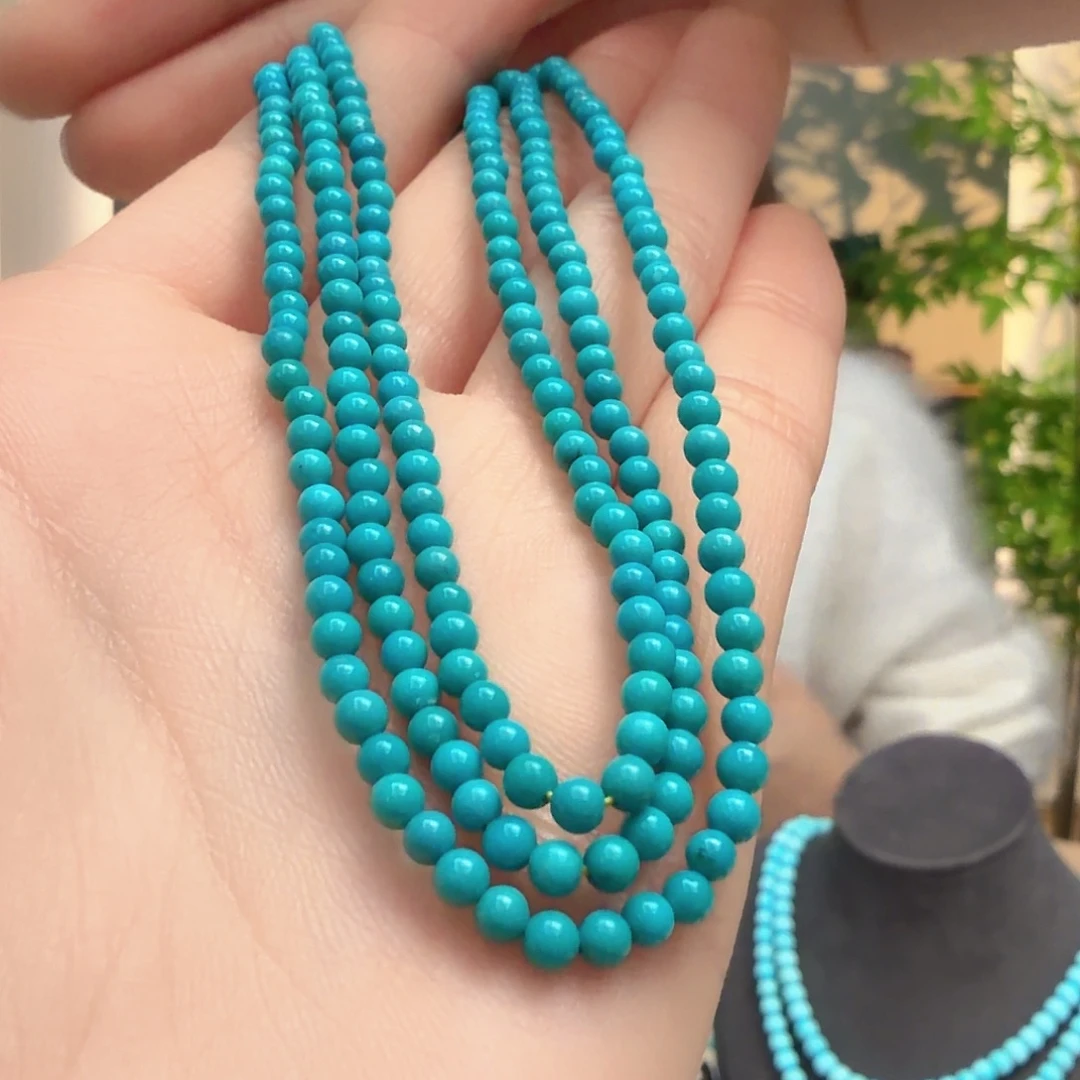 绿松石未镶嵌颈饰