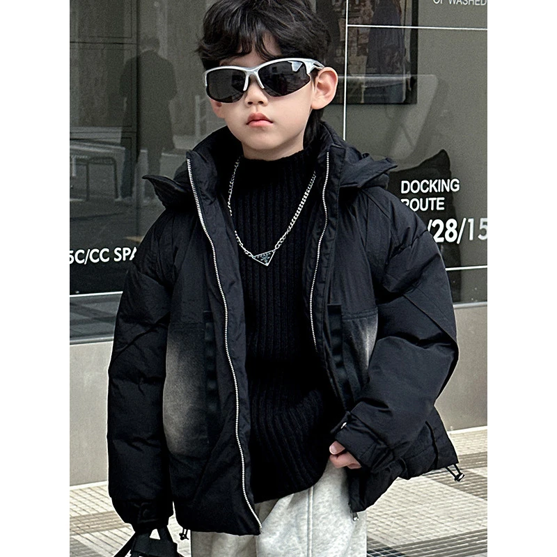 羽绒服冬季新款韩版加厚保暖外套中小童冬装衣服24160