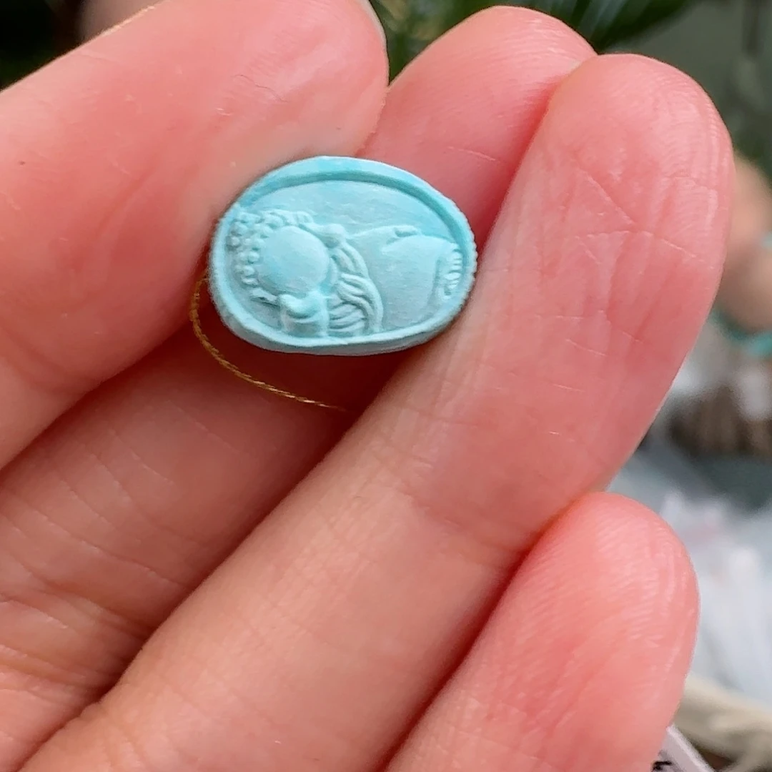 绿松石珠宝奇石未镶嵌