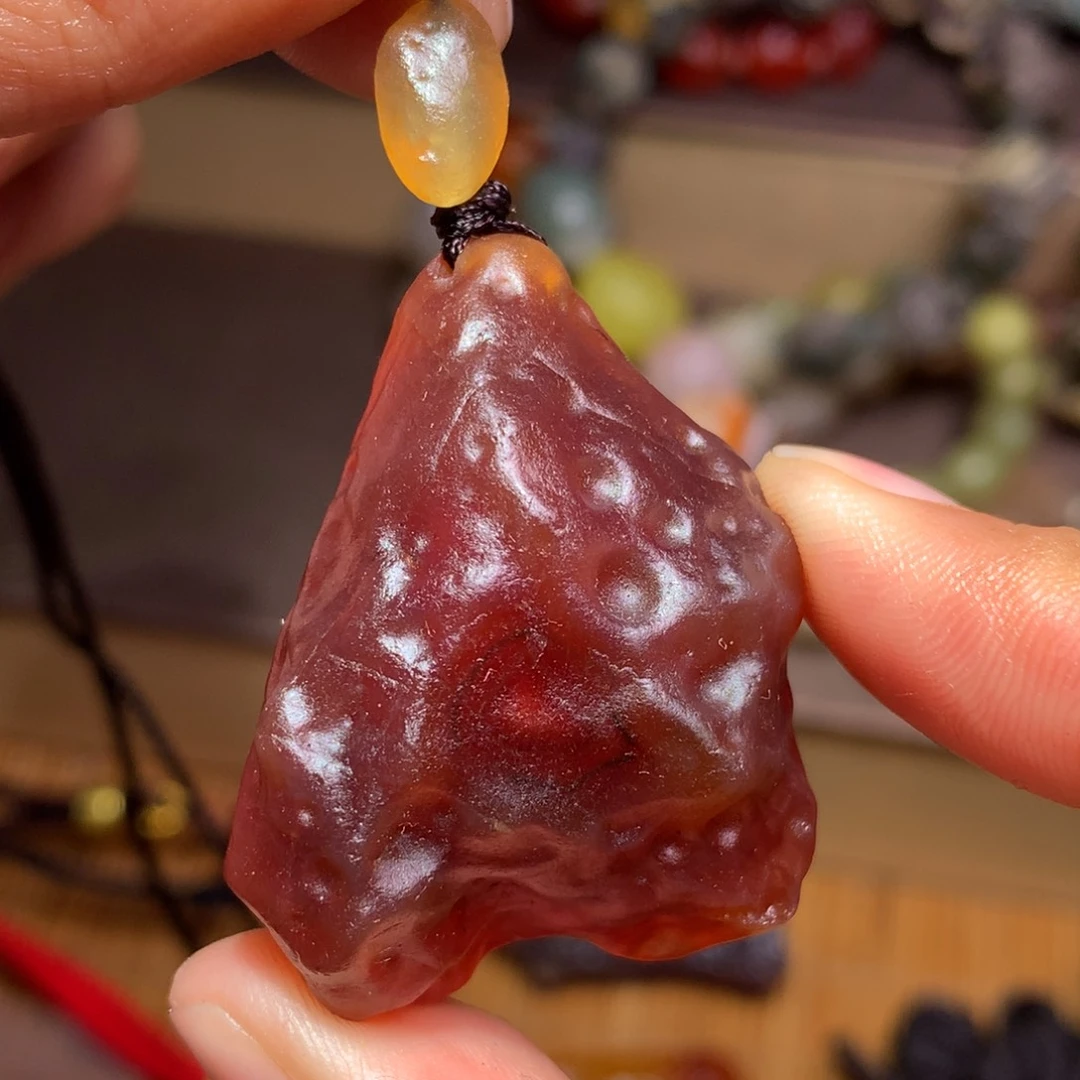 未镶嵌玛瑙/玉髓珠宝半成品