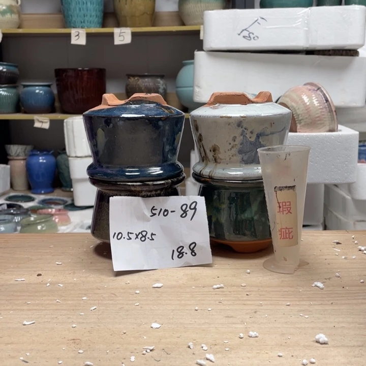 紫砂花盆多肉陶土花盆微瑕89