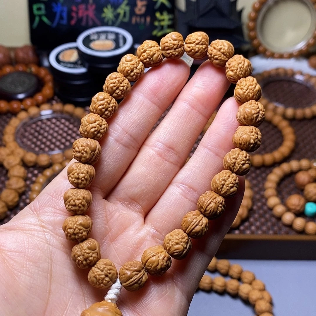 猴头核桃手串毕业小蝉王手持全品