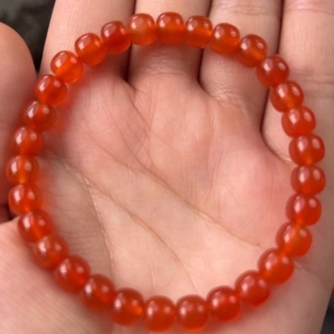 未镶嵌手串南红玛瑙