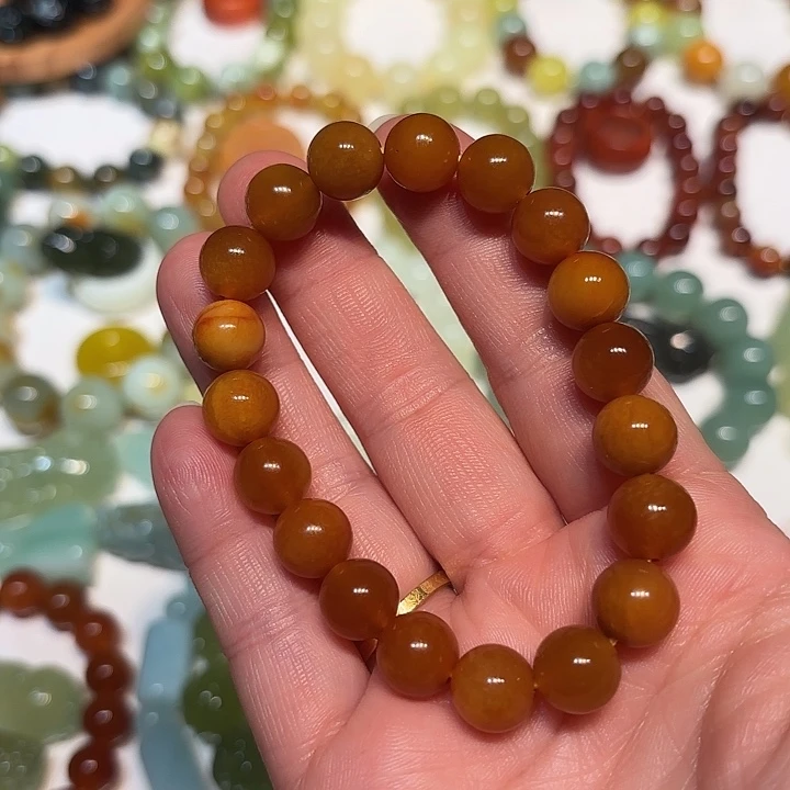 蛇纹石玉未镶嵌手串