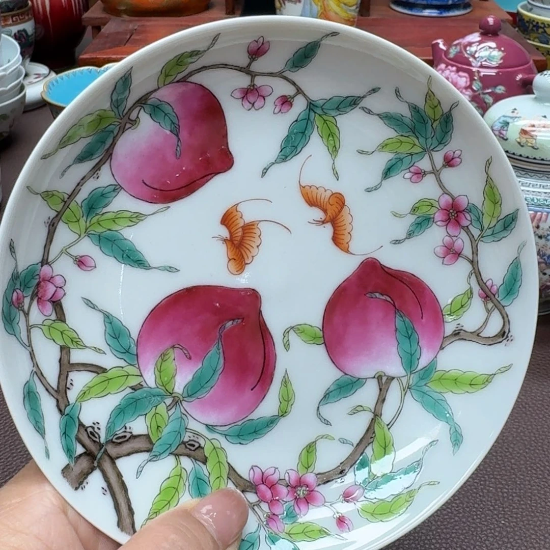 瓷片景德镇仿古手工制作精品展示