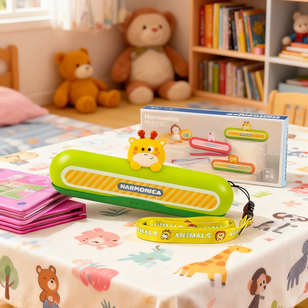 儿童口琴玩具吹奏乐器锻炼气息易学口风琴3-6岁吹口琴学习零基础