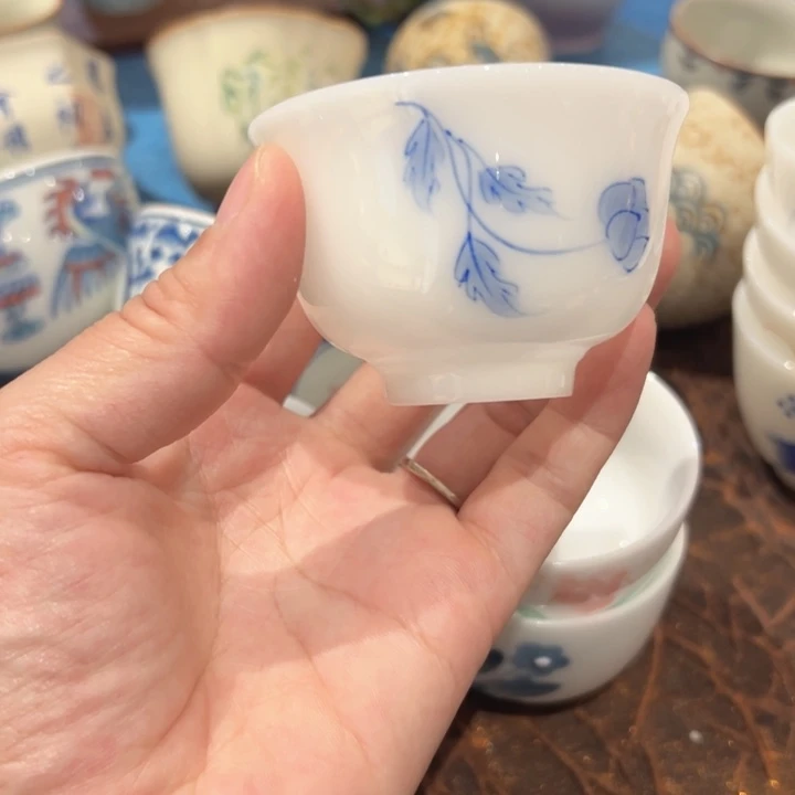 个人杯水杯品茗杯个人杯