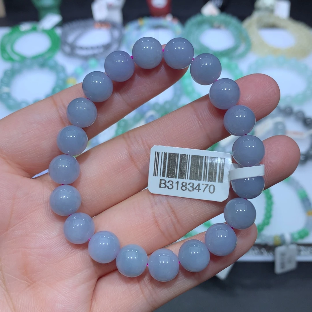 翡翠未镶嵌手串天然