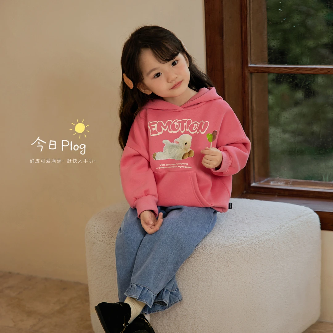 7.5 小O宝Okids童装 宝宝连帽卫衣 YYD330052B