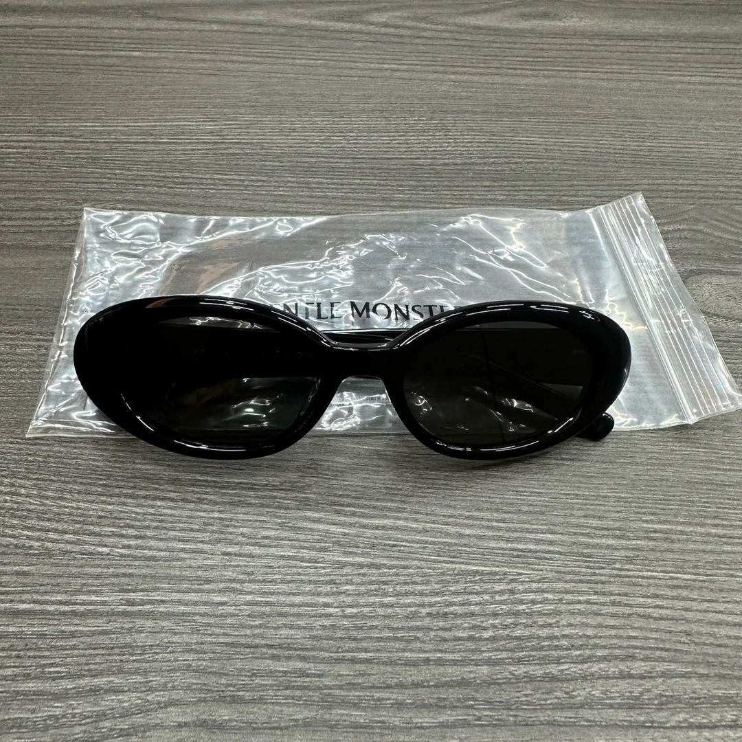 （PM）maison margiela 联名gm 107 黑色 墨镜 全新 有盒