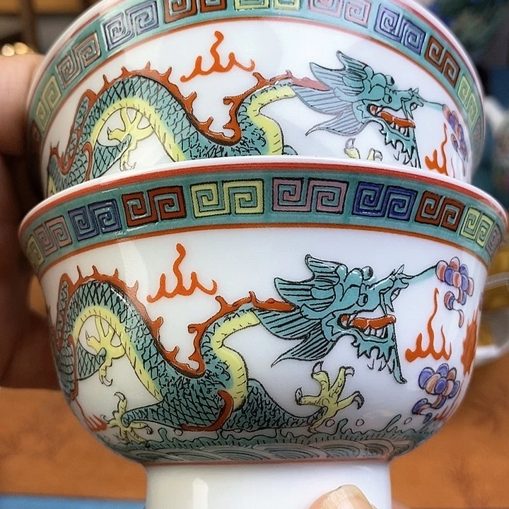 景德镇陶瓷藏式茶碗