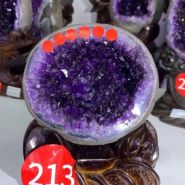 紫晶大型摆件（非配饰）未镶嵌蛋