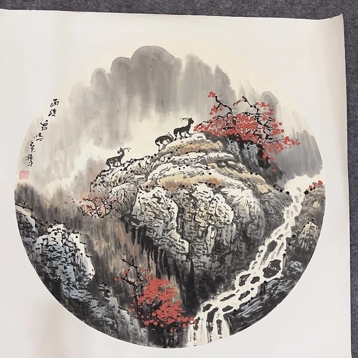 国画山水画作品欣赏