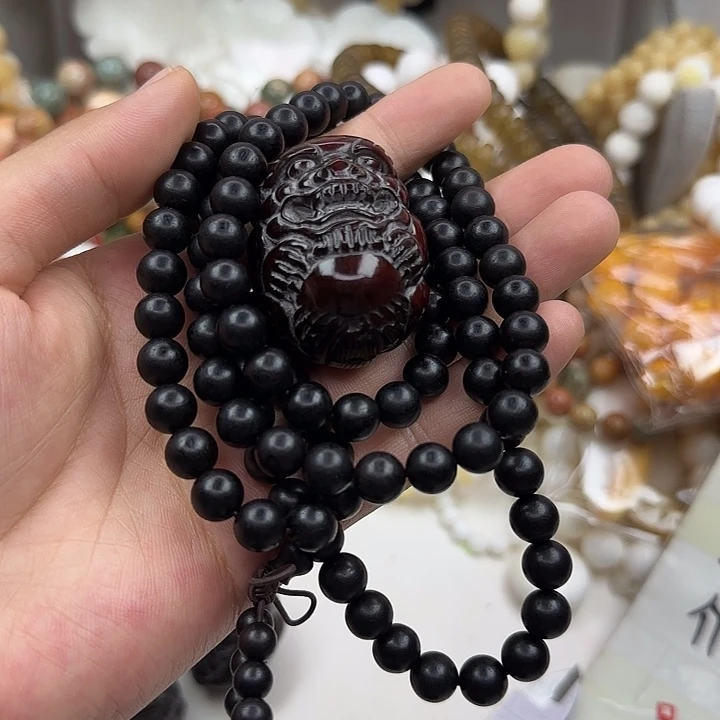 大果紫檀（缅甸花梨）射红貔貅