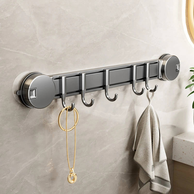 吸盘挂钩粘钩真空强力承重置物架钩子壁挂免打孔浴室挂勾门后收纳