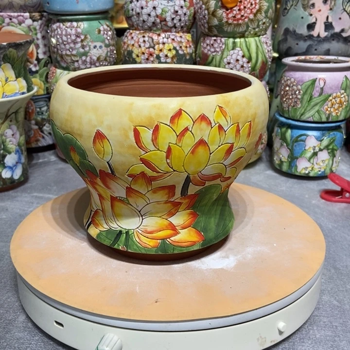 景德镇艺术手绘作品