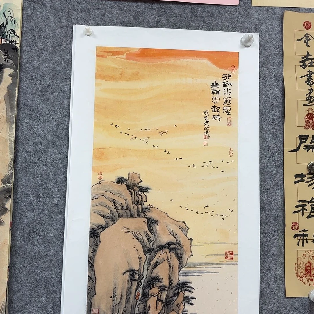 张树茏山水国画作品