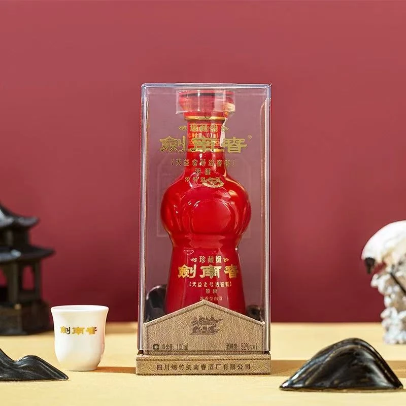 剑南春小酒珍藏级（2014）浓香型白酒52度100ml