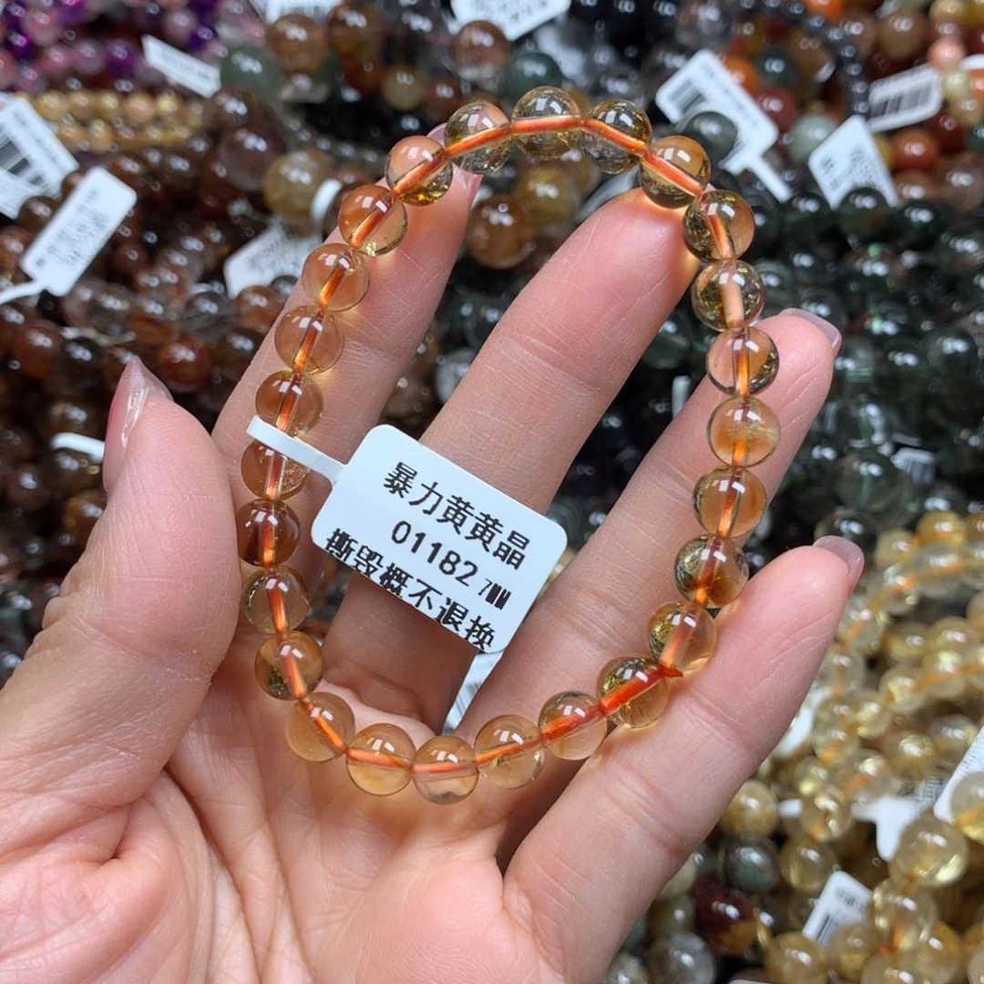 水晶手链未镶嵌天然