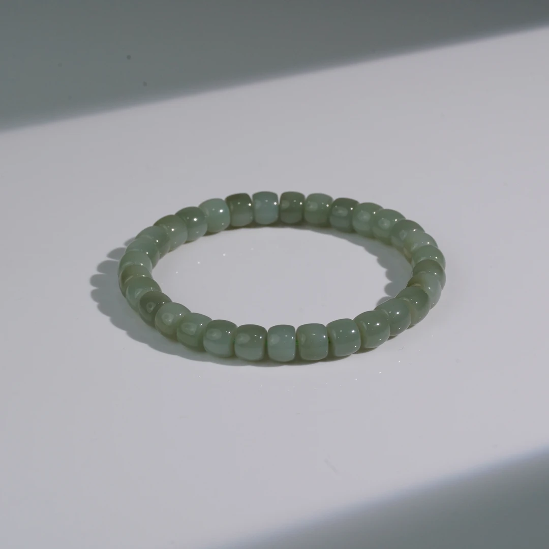 【铭记珠宝】和田玉老形手串26-DM01X60【多样性发一件】