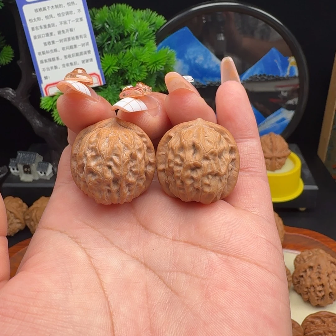 林***燊把件文玩核桃全品石门元宝27