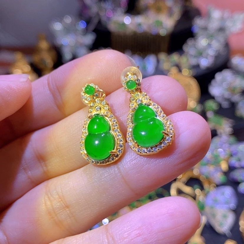 【闪购商品】银S925镶嵌挂件翡翠
