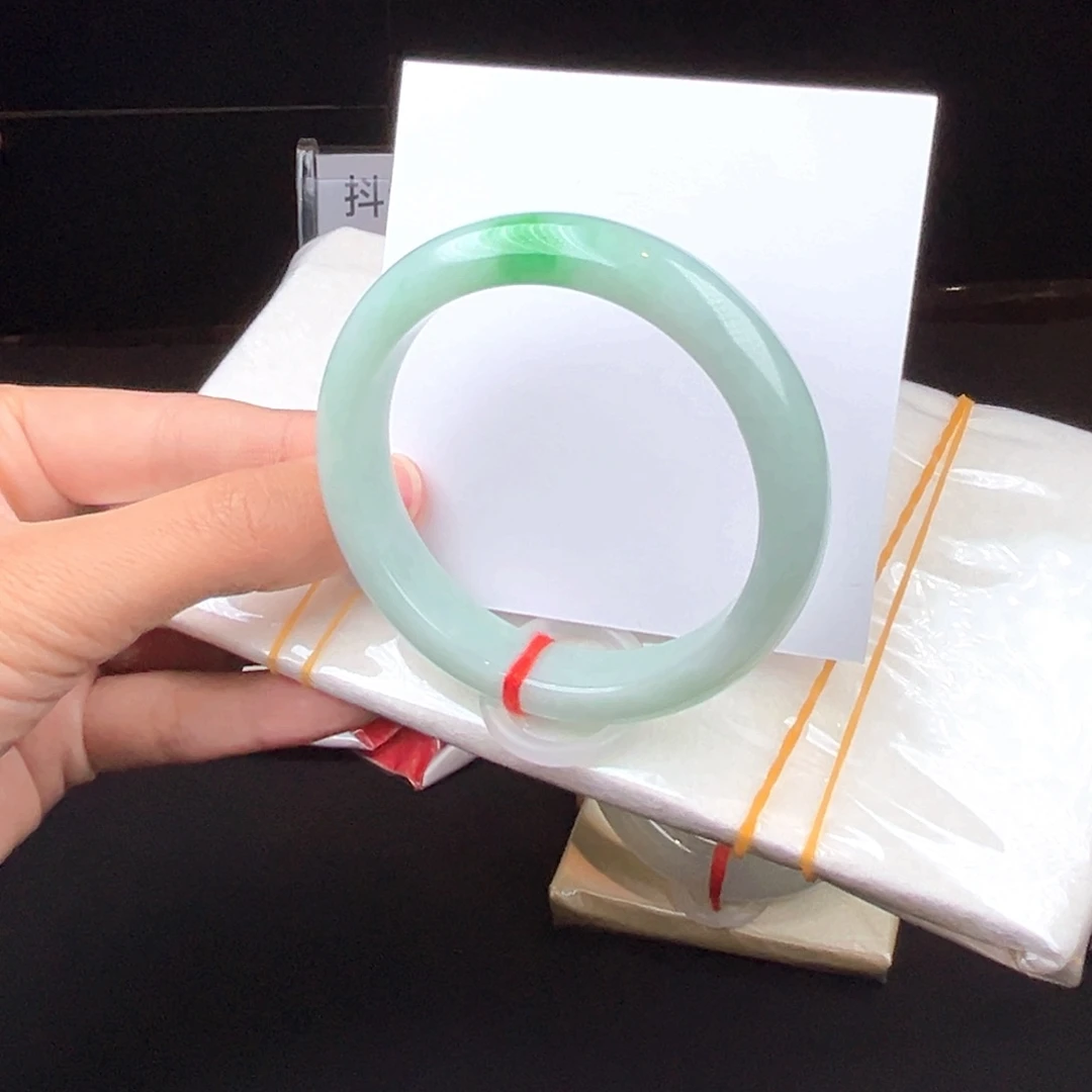 翡翠未镶嵌手镯正圈序号7