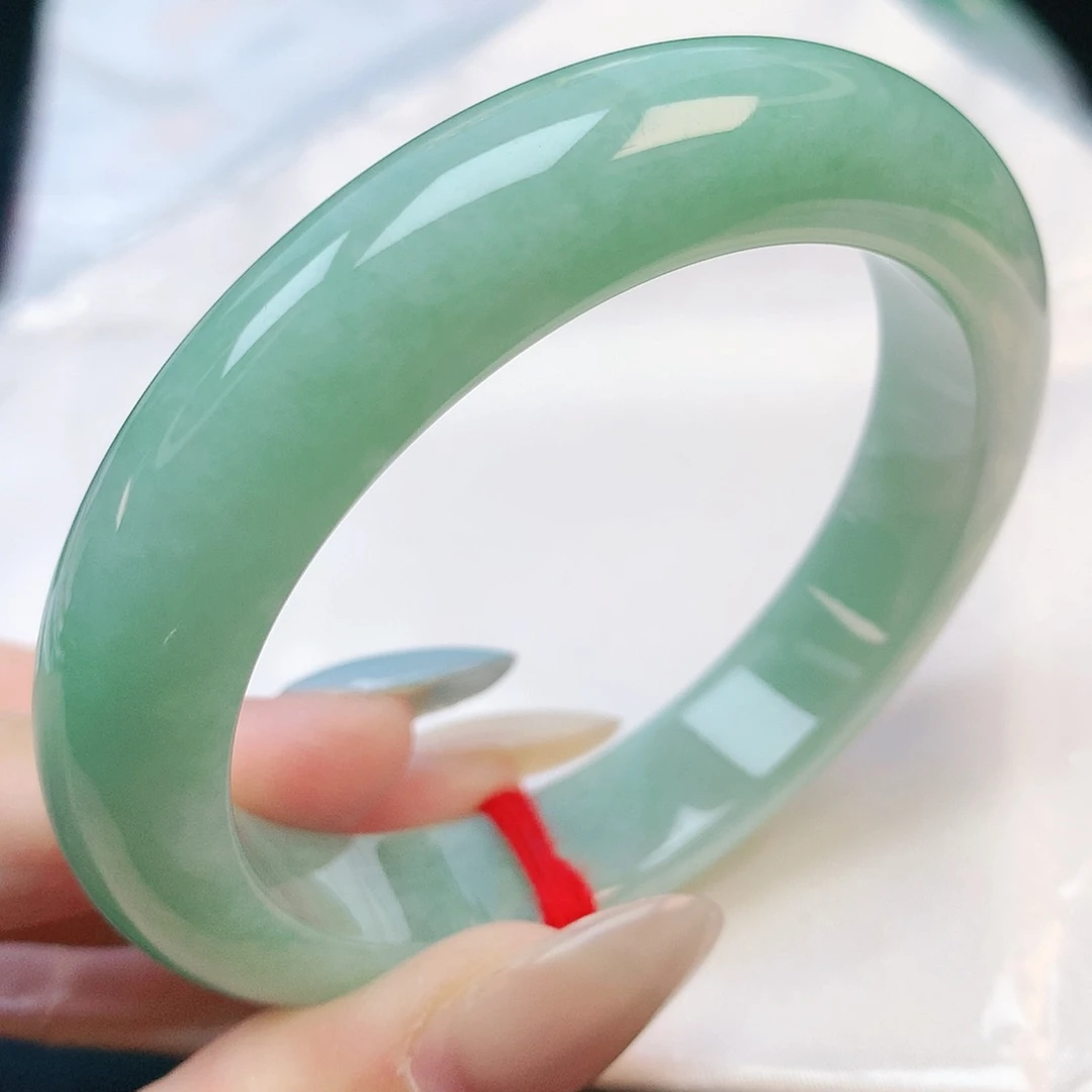 未镶嵌手镯翡翠55圈口081460