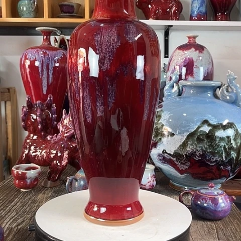 瓷片用****6神垕镇钧瓷艺术