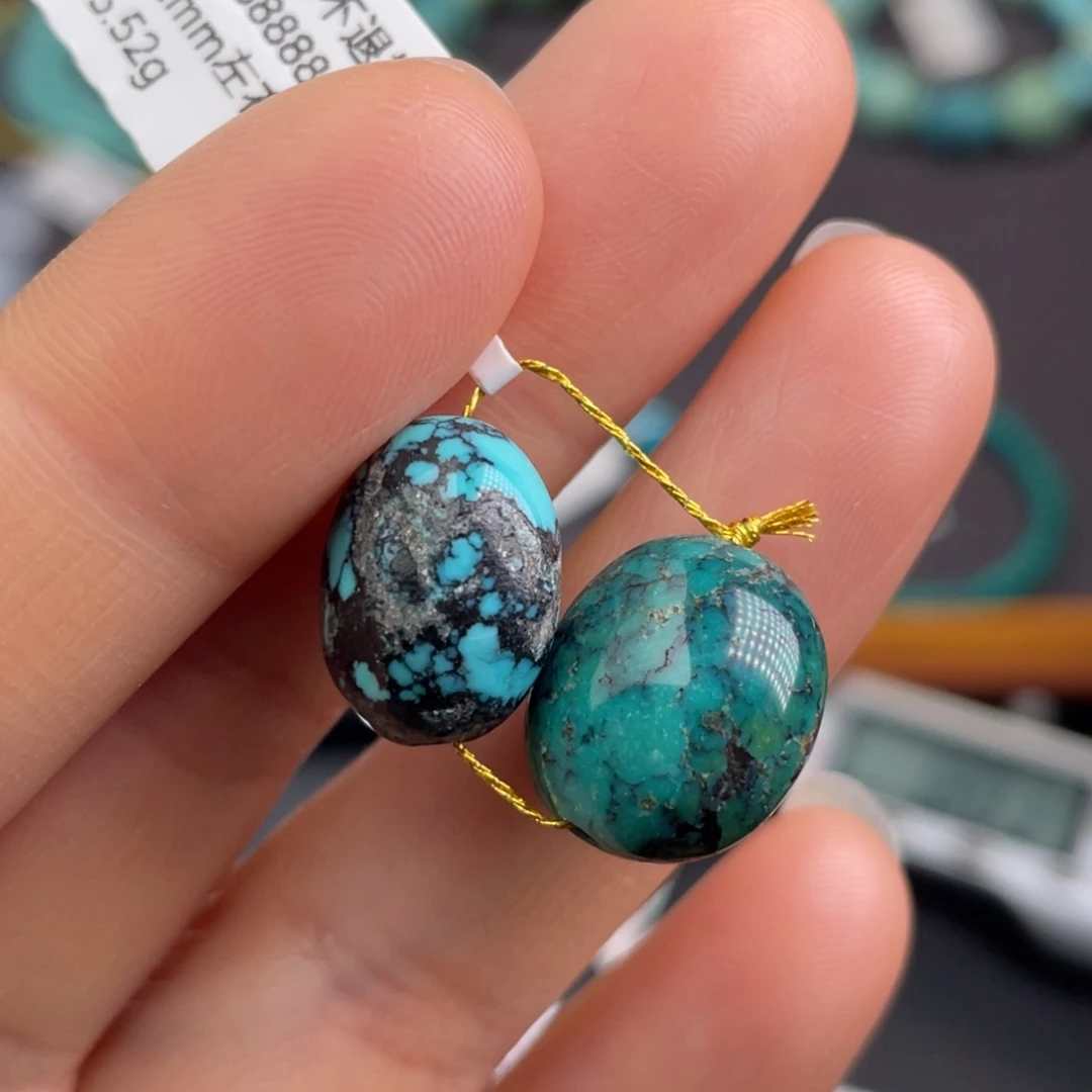 未镶嵌绿松石珠宝奇石